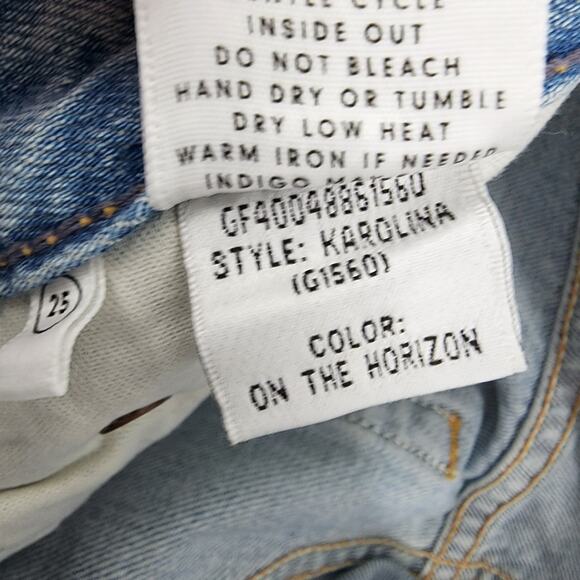 GRLFRND Karolina Skinny Jeans In On The Horizon Sz 26 - Picture 6 of 10